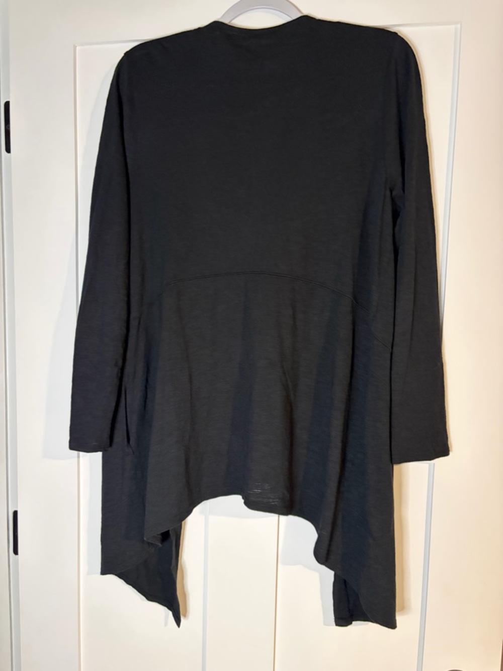 Chico's Black the ultimate tee cardigan Size 1 - Picture 2 of 5